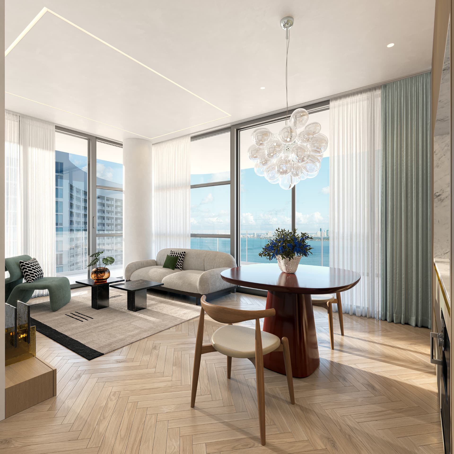 ELLE Residences — Dining area
