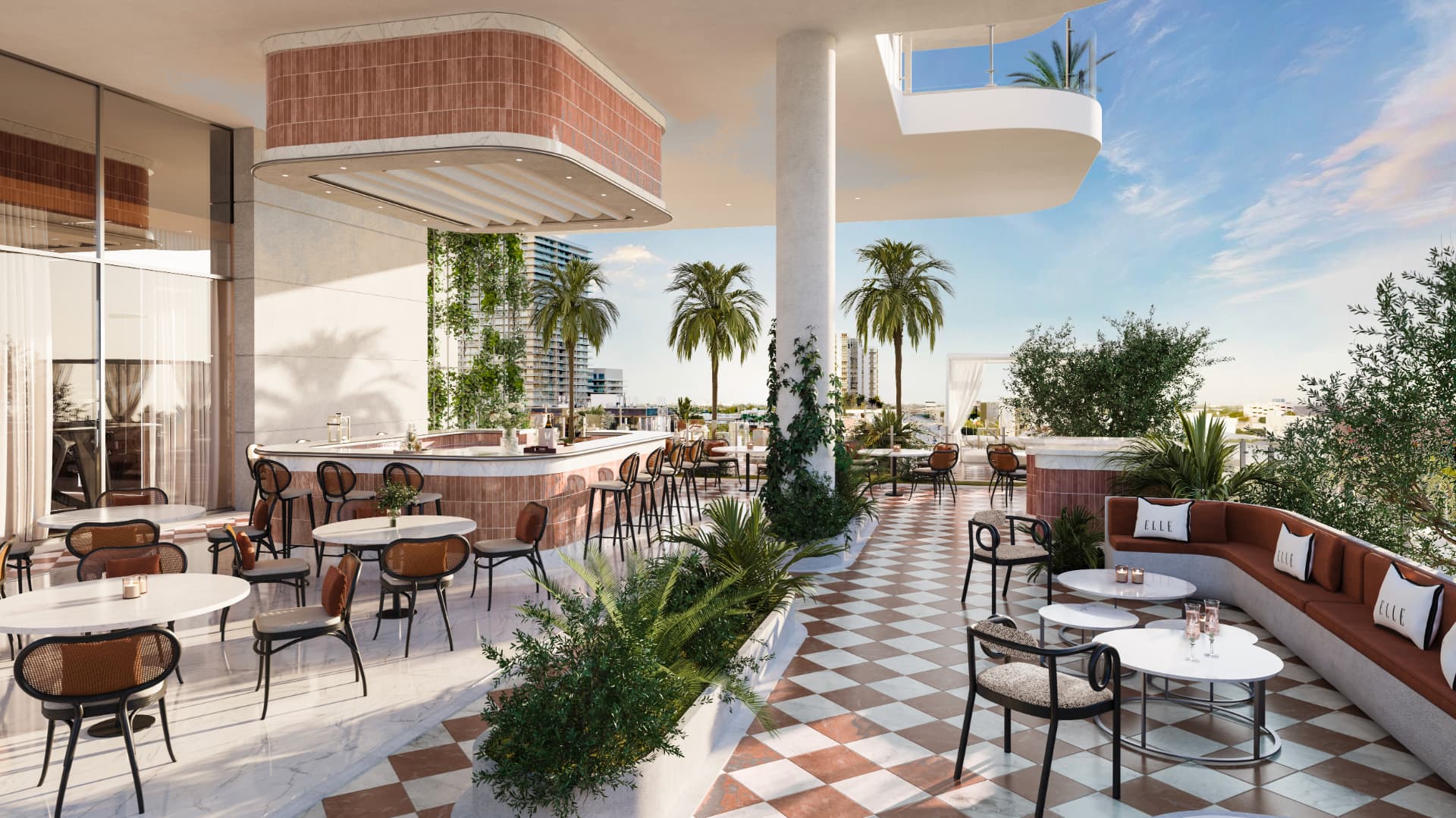 ELLE Residences — Terrasse resort deck