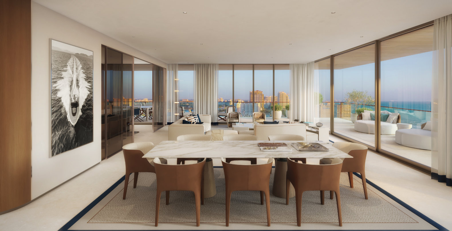 Riva Residenze — Salon & dining